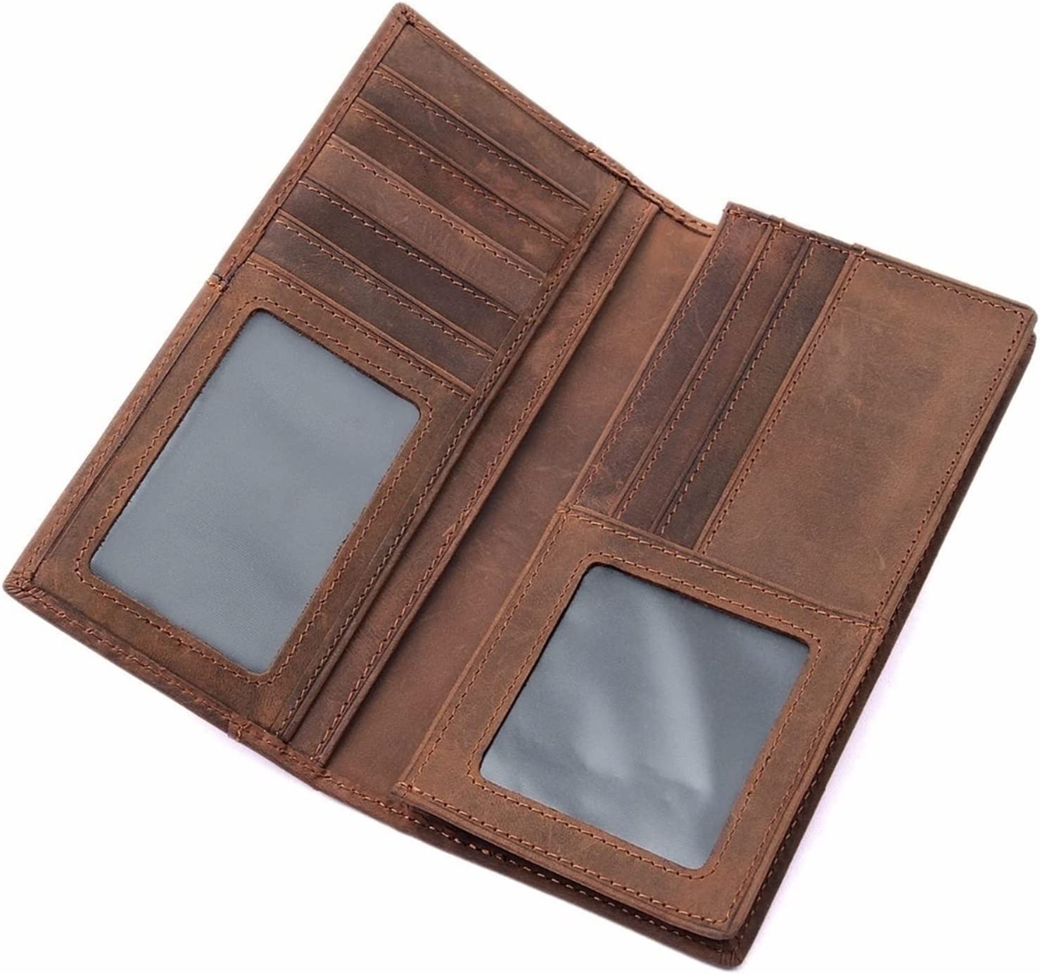 Amazon.com: SKUZA Wallet,Card Bag,Leather Long Wallet for Men
